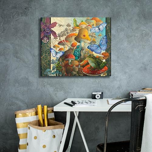 Epic Graffiti Micro Dramas Canvas Wall Art 24x20