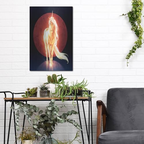 Last Unicorn Metal Wall Art 12x16