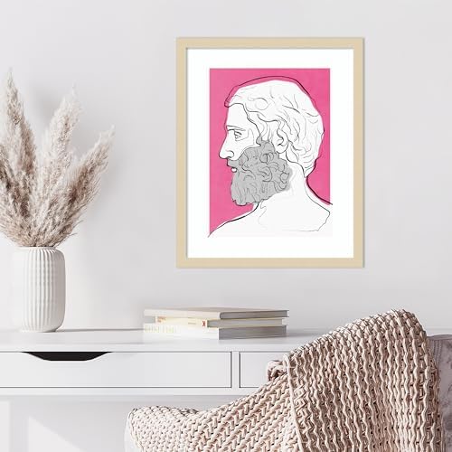 Amanti Art Framed Wall Print 21x17 Aares by Treechild