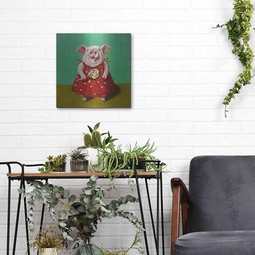 Sticky by Lucia Heffernan 12x12 Metal Wall Art