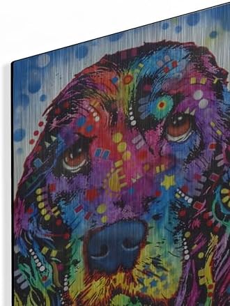 Cocker Spaniel 2 Metal Wall Art by Dean Russo 12x16