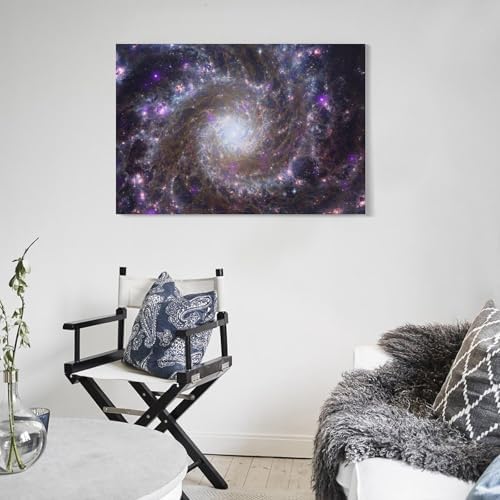James Webb Space Telescope Poster 16x24 Inch Canvas Wall Art