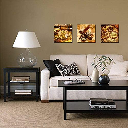 Biuteawal Vintage Canvas Wall Art Prints