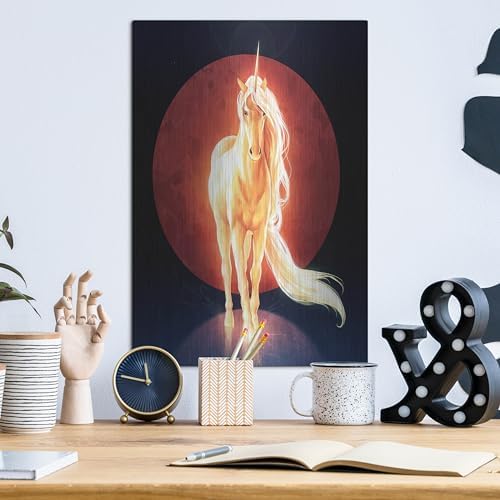 Last Unicorn Metal Wall Art 12x16