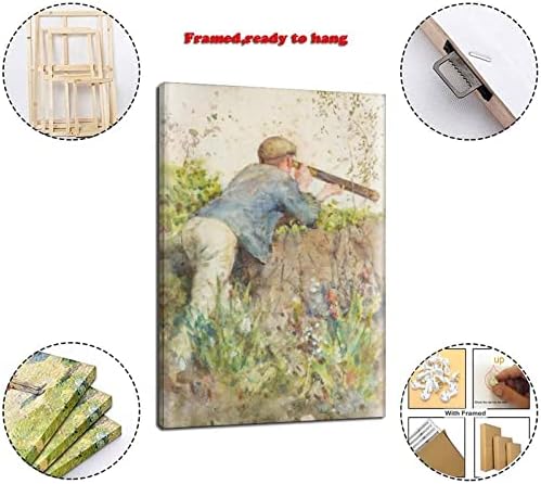 25 Masterpieces by Henry Scott Tuke Telescope Poster Wall Art