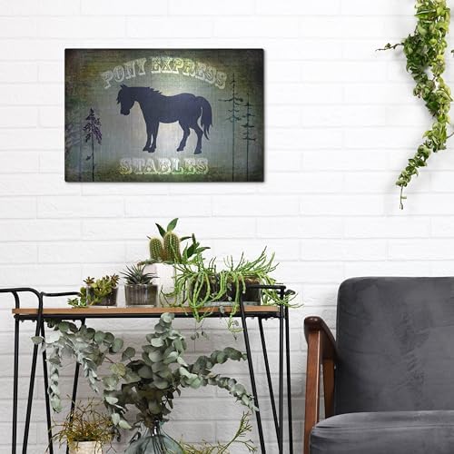 Country Horse I Metal Wall Art by Lightbox Journal