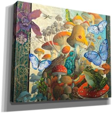 Epic Graffiti Micro Dramas Canvas Wall Art 24x20