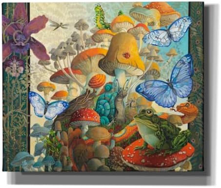 Epic Graffiti Micro Dramas Canvas Wall Art 24x20