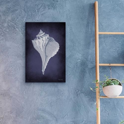 Epic Art Blue Seashell II Acrylic Wall Art 16x24