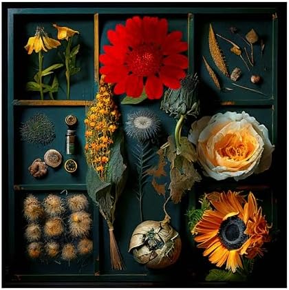 Trademark Fine Art Canvas Wall Art - Sasha Dried Flowers I