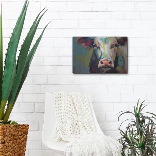 The Cow No 2 Metal Wall Art by Andreas Magnusson