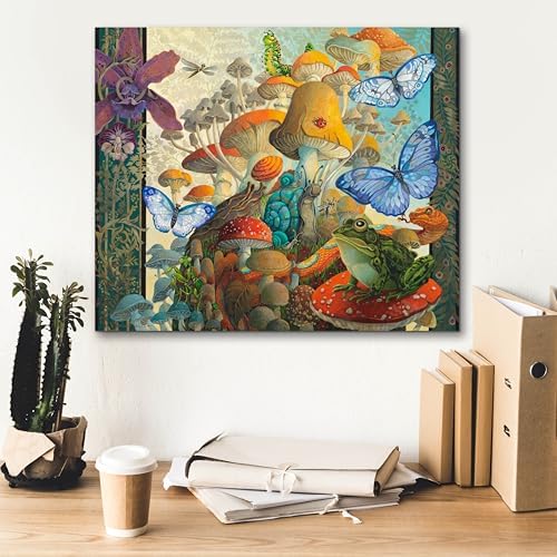 Epic Graffiti Micro Dramas Canvas Wall Art 24x20