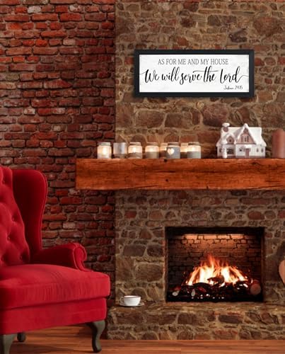As for Me and My House Bible Verse Wall Sign