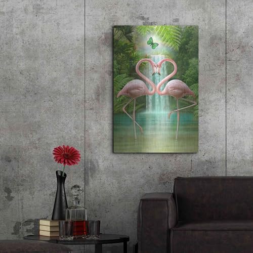 Lovers Metal Wall Art by Dan Craig 24x36