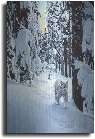 Silent Steps Metal Wall Art by Ron Parker 12x16