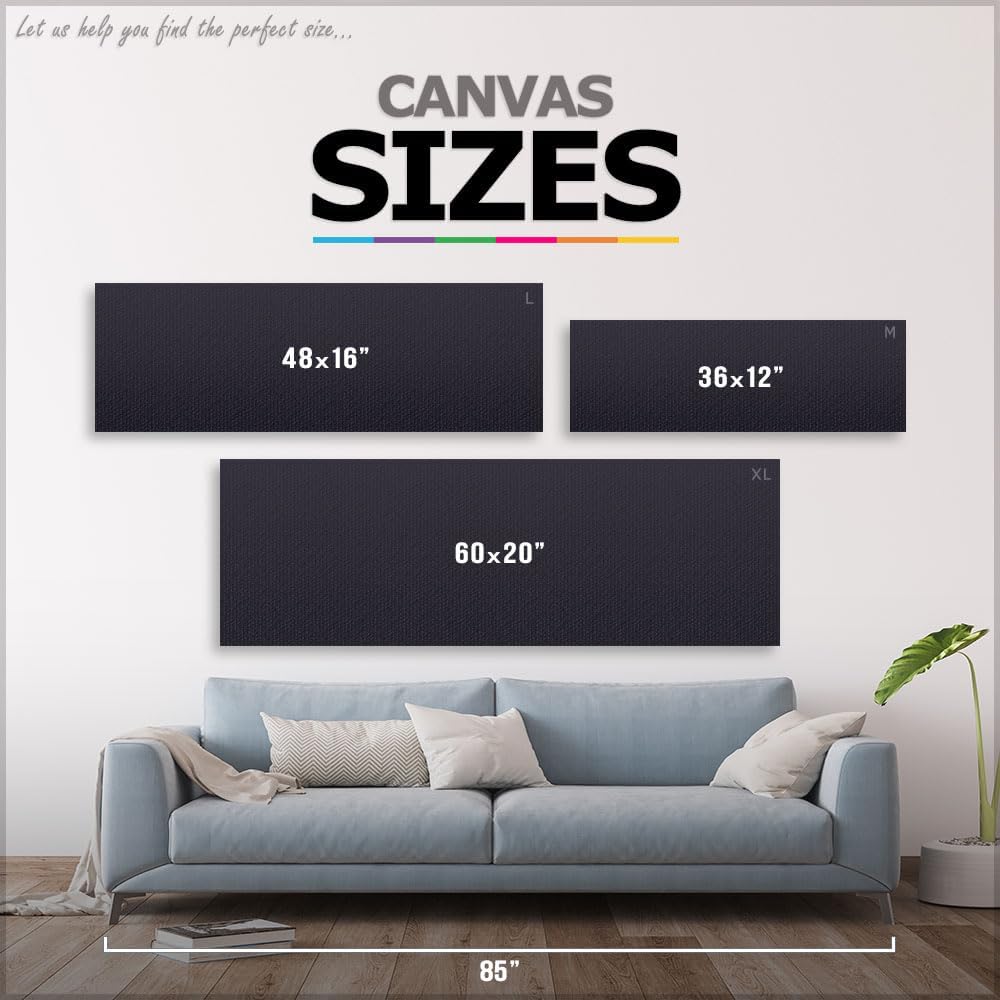 ARTCANVAS Galaxy Hubble Telescope Messier 104 Canvas Art Print Stretched Framed Wall Decor 48 x 16