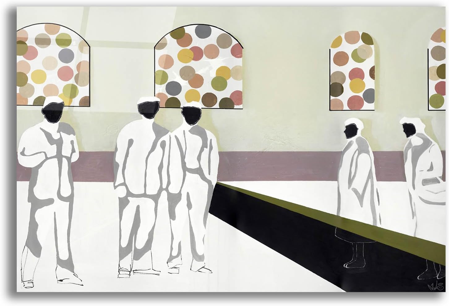 Epic Art The Market by Nicolai Kubel Olesen 24x16 Acrylic Wall Art