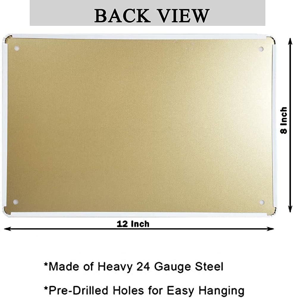 Haunted Mansion Vintage Metal Sign Poster 12x8 Inches