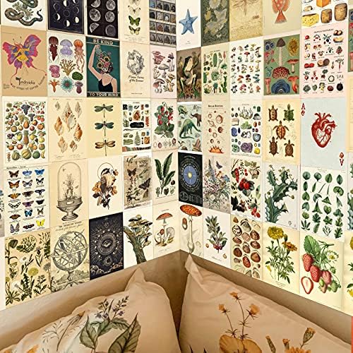 ANERZA Vintage Wall Collage Kit 100 PCS Aesthetic Decor