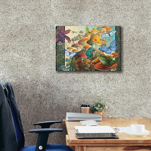 Epic Graffiti Micro Dramas Canvas Wall Art 24x20