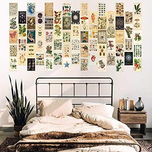 ANERZA Vintage Wall Collage Kit 100 PCS Aesthetic Decor