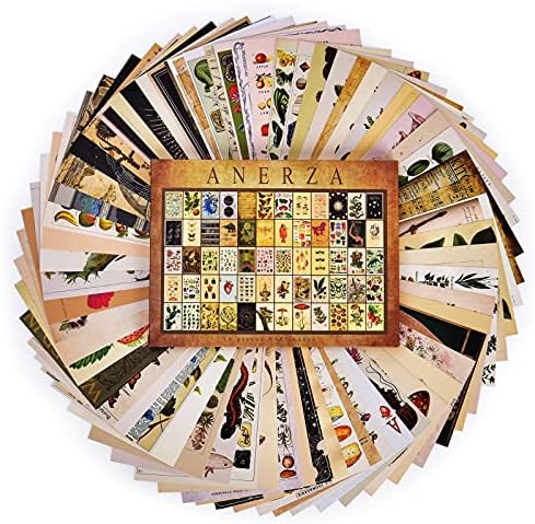 ANERZA Vintage Wall Collage Kit 100 PCS Aesthetic Decor