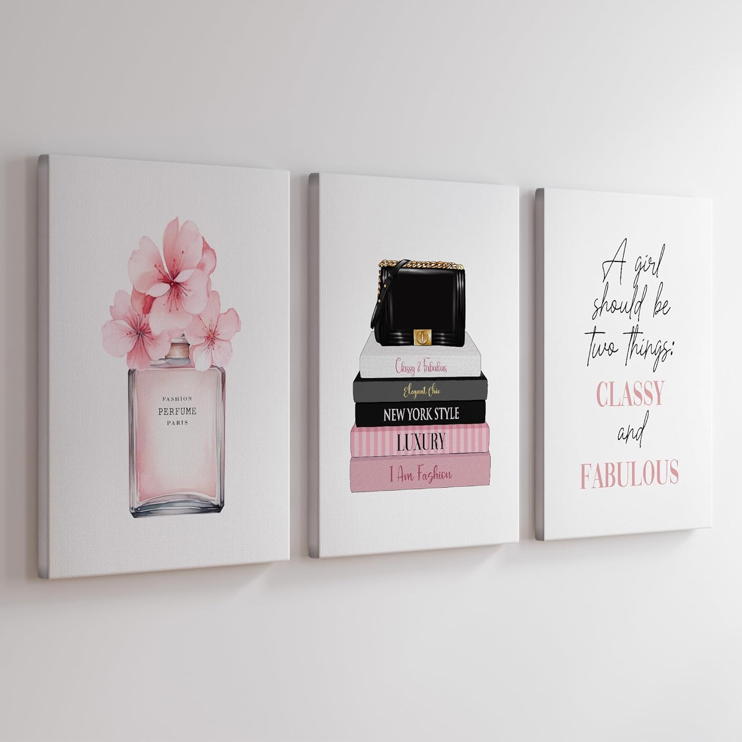 Poster Master 3-Piece Canvas Art Set - Luxury Print for Home and Office