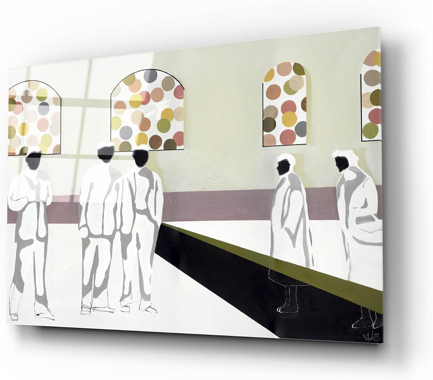 Epic Art The Market by Nicolai Kubel Olesen 24x16 Acrylic Wall Art