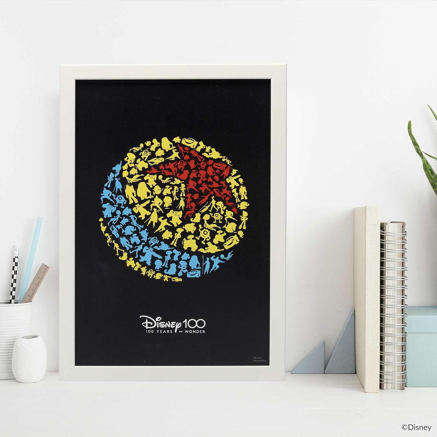 Disney Pixar Luxo Ball Wall Decor Vintage Frame