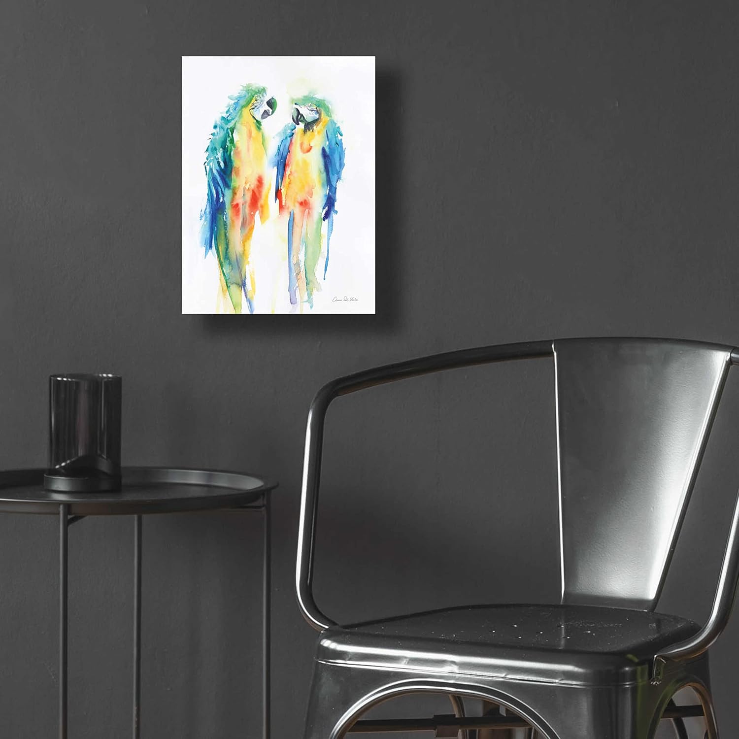 Colorful Parrots I Acrylic Wall Art by Alan Majchrowicz