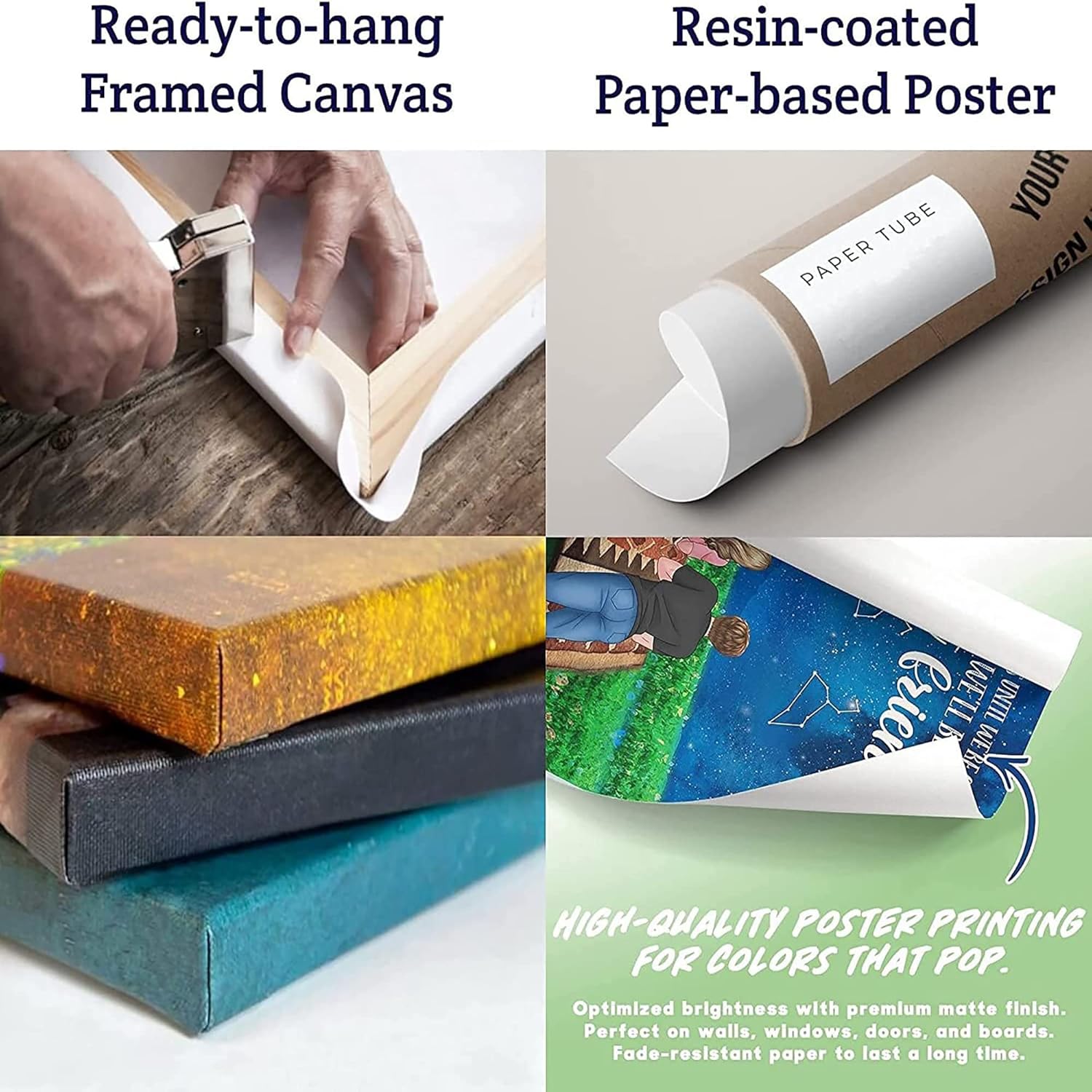 Dear Dad Thank You For Teaching Me To Play Soccer Photo Canvas Frame