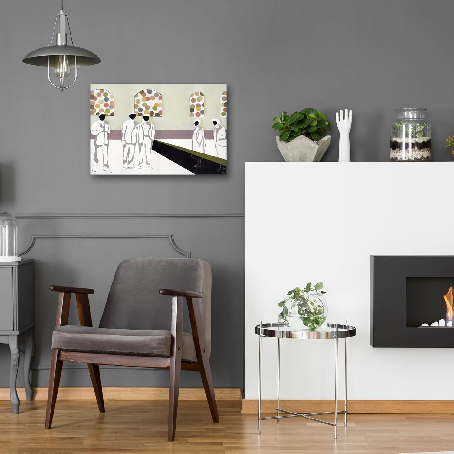 Epic Art The Market by Nicolai Kubel Olesen 24x16 Acrylic Wall Art