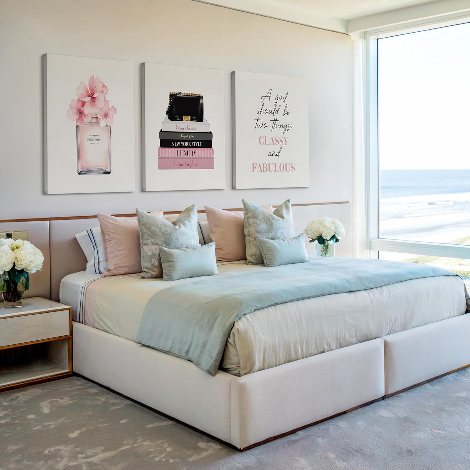 Poster Master 3-Piece Canvas Art Set - Luxury Print for Home and Office