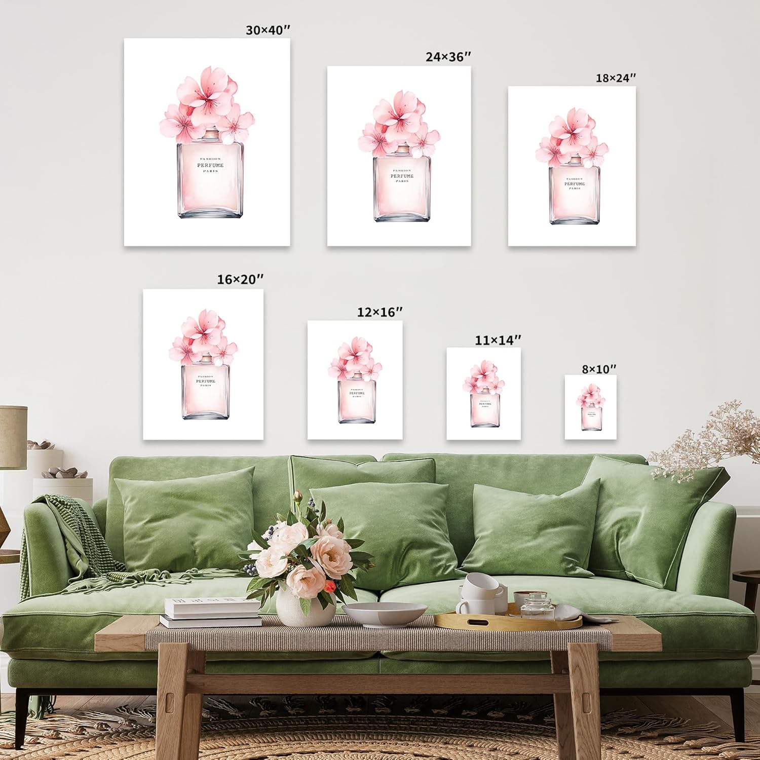 Poster Master 3-Piece Canvas Art Set - Luxury Print for Home and Office